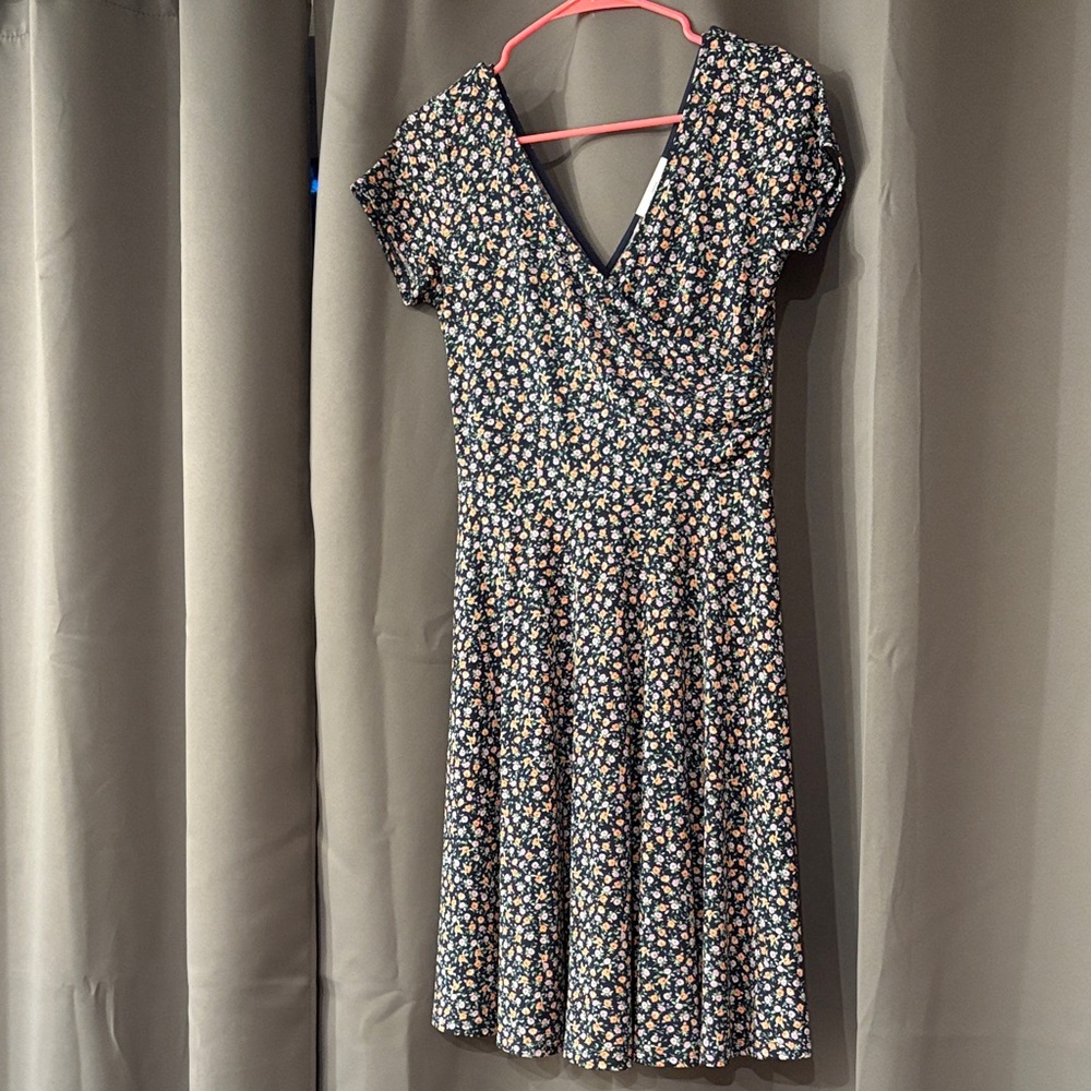 Floral V-Neck Dress